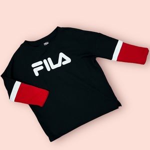 Fila cropped sweatshirt- very cute!